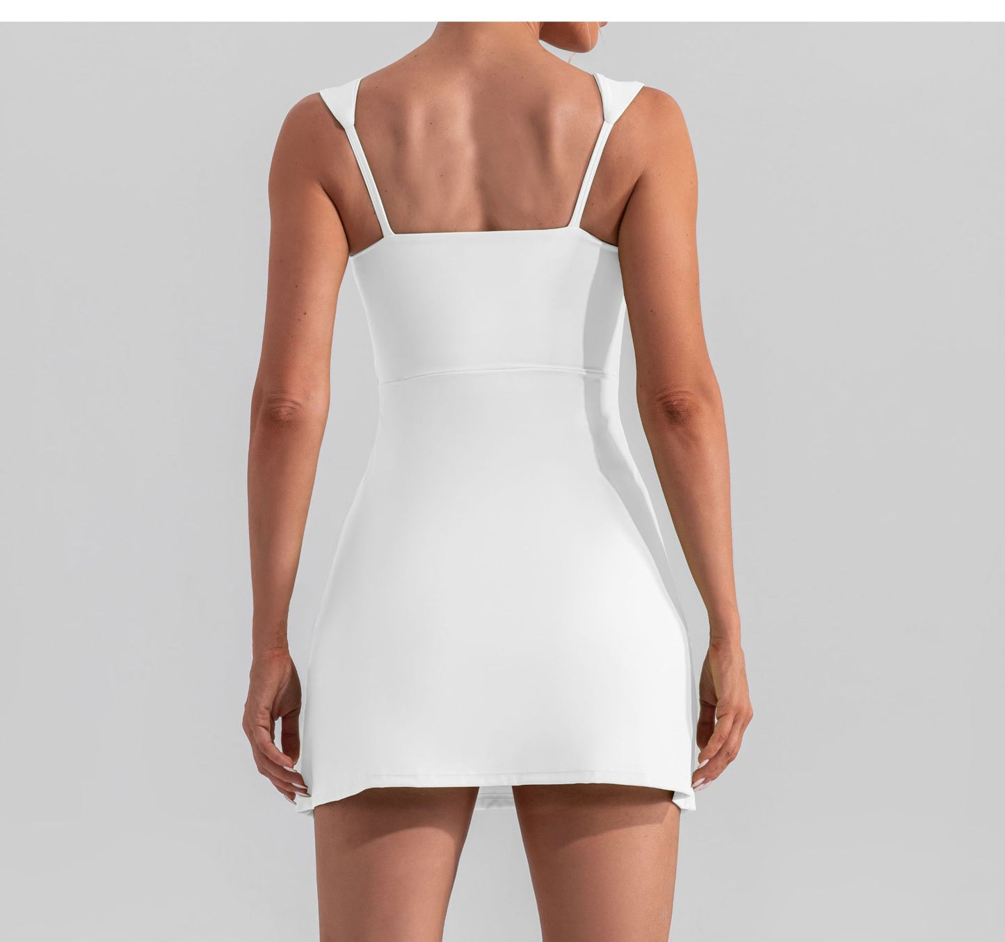 Women's Athletic Golf Dress Lightweight Sleeveless Sports Dress