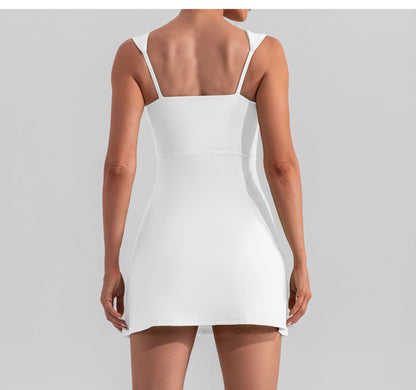 Women's Athletic Golf Dress Lightweight Sleeveless Sports Dress
