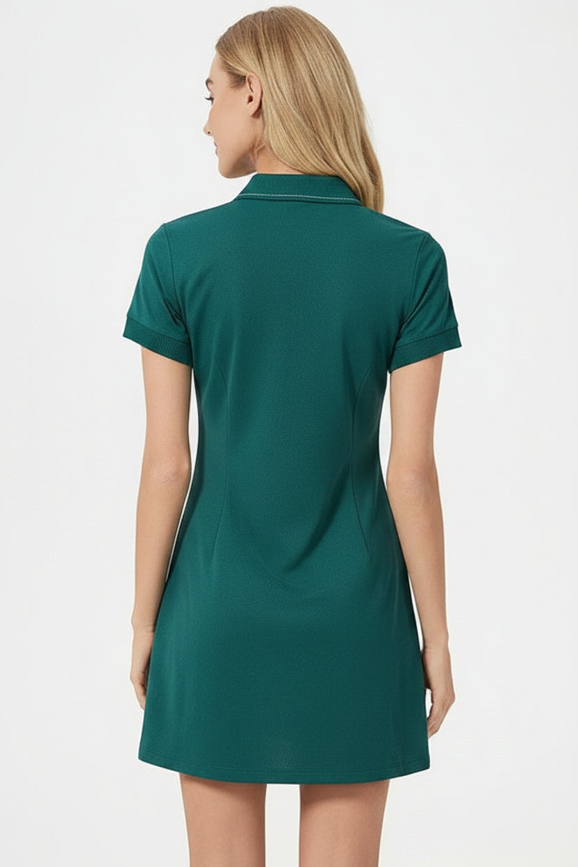 Women's Golf Dress Sleeveless Waist Slimming Performance Dress