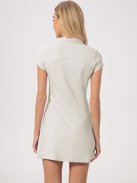 Women's Golf Dress Sleeveless Waist Slimming Performance Dress