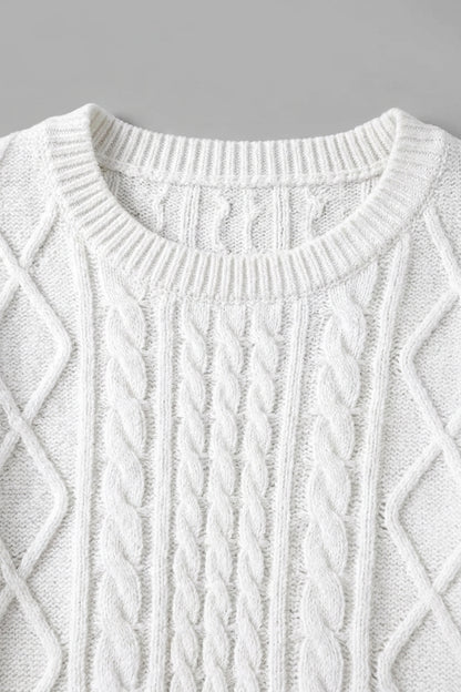 Women’s Knitted Maxi Dress Slim Fit Crew Neck