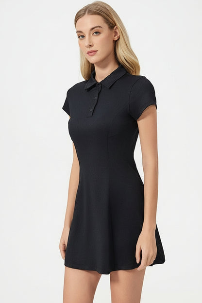 Women's Golf Dress Sleeveless Waist Slimming Performance Dress
