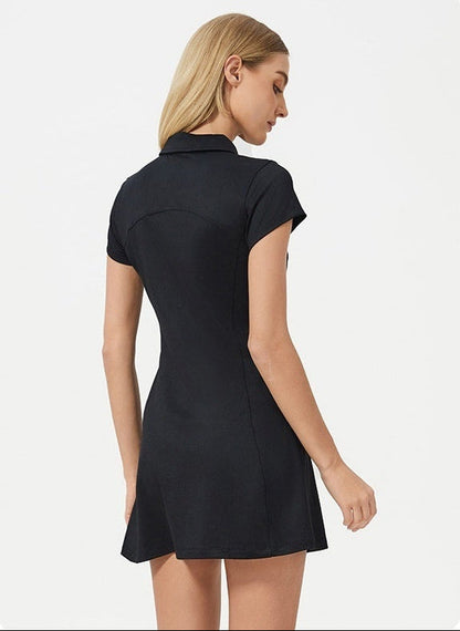Women's Golf Dress Sleeveless Waist Slimming Performance Dress